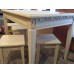 Набор «Аджена» - стол из дерева с табуретами
